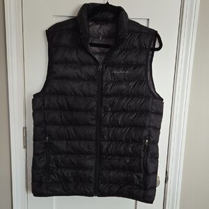 Eddie Bauer Men's Dark Puffer Vest